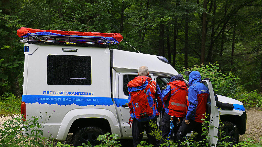 Rettungsaktion Weißbachschlucht