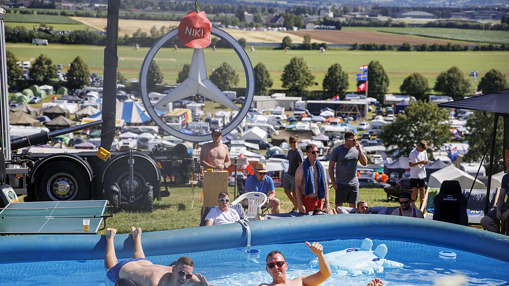 Spielberg Formel 1 Campingplatz