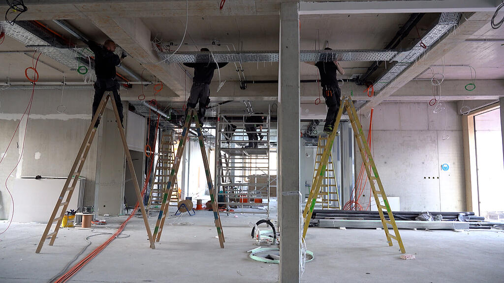 Baustelle Bezirkshauptmannschaft Seekirchen