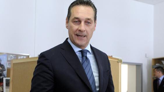 BP-Wahl: Stimmabgabe HC Strache