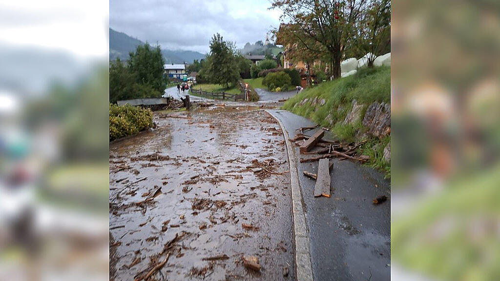Murenabgänge Pinzgau