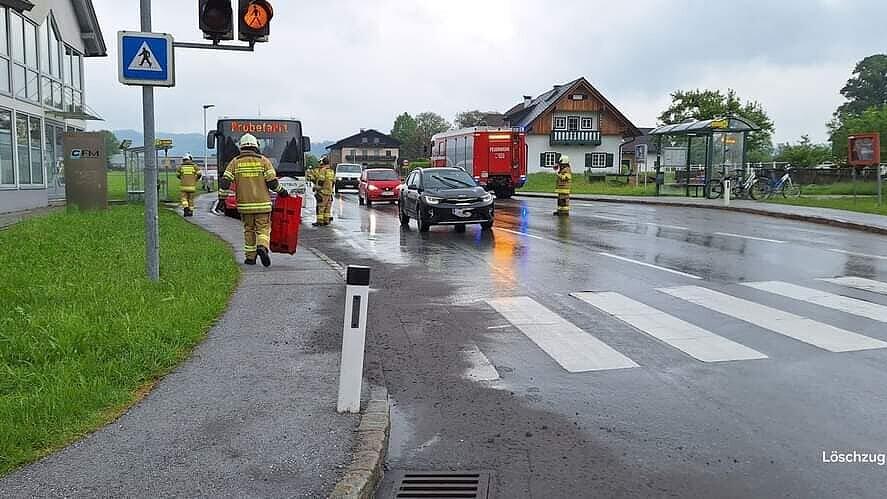 Defekter Bus Thalgau