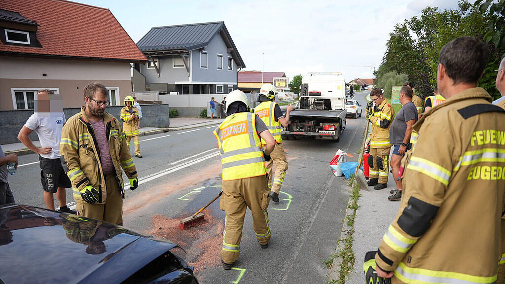 unfall b1 eugendorf
