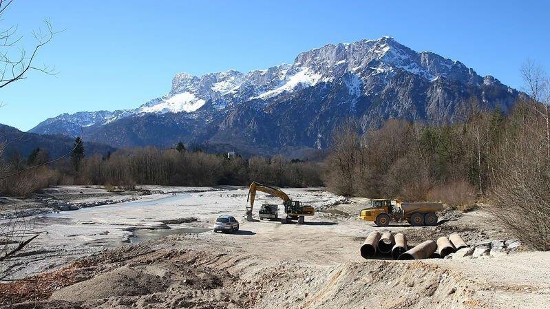 Sanierung der Salzach