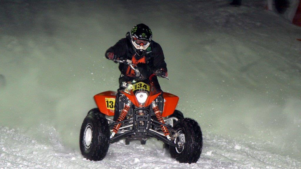 Snow Speedhill Race in Ried