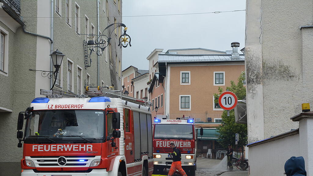 Aufräumen in Hallein