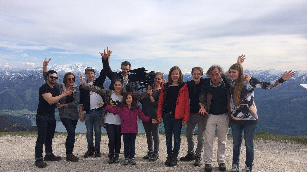 Dreharbeiten zu "Am Ende Weiß"