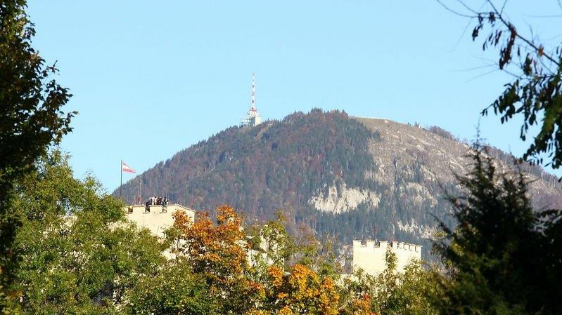Herbstlicher Mönchsberg