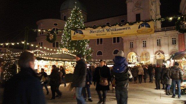 Salzburger Christkindlmarkt am Freitag