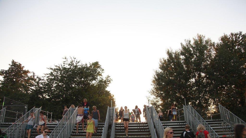 Frequency 2012: Stimmung am Campingplatz