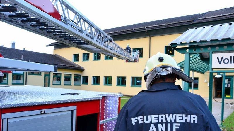 Feuerwehrübung in Grödig
