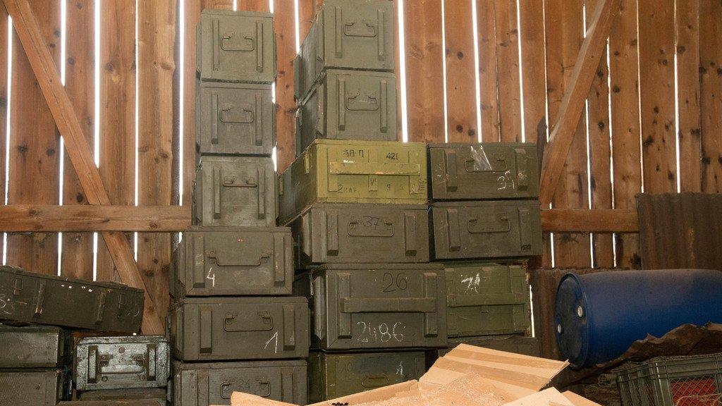 Weiterer Fund von Kriegsrelikten