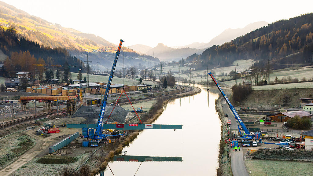 ÖBB Brücke Gries Pinzgau