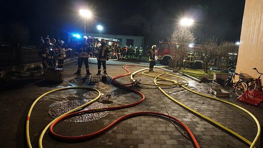 Wohnhausbrand Laufen