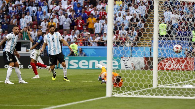 Fußball-WM: Frankreich - Argentinien 4:3
