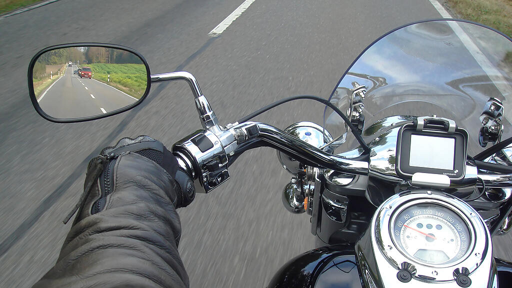 Motorradfahrer