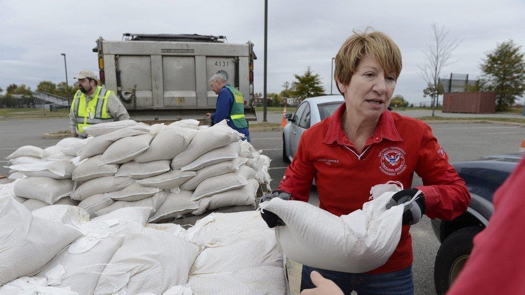 US-Ostküste: Warten auf Hurrikan Sandy
