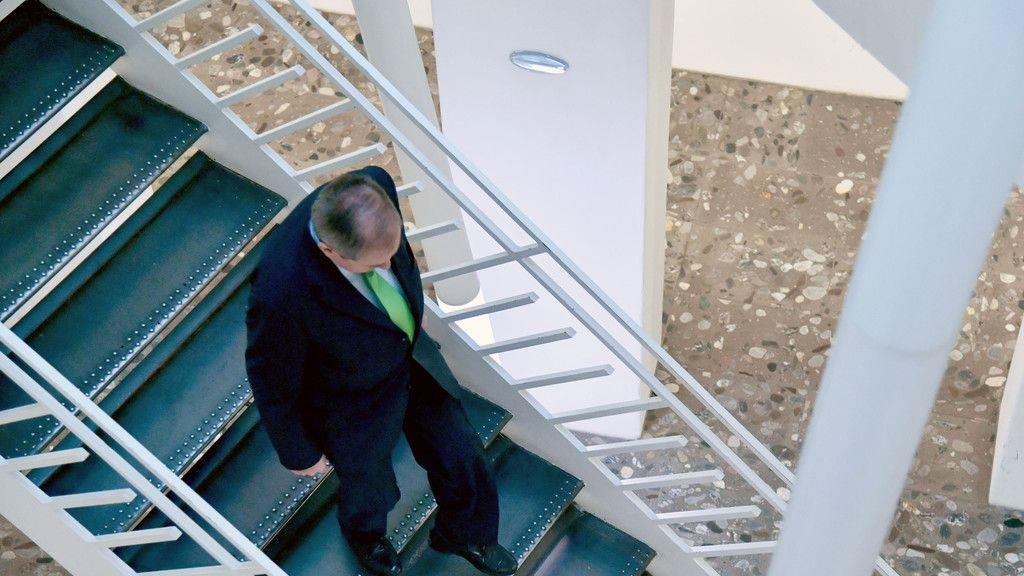 Bürgermeister Heinz Schaden tritt zurück, I