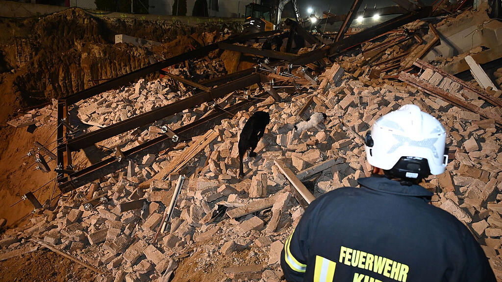 WIEN: GEBÄUDEEINSTURZ IN DÖBLING