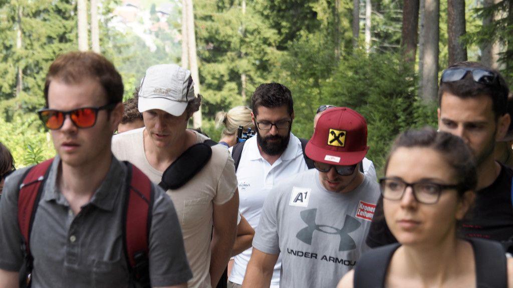 Wandertag mit Marcel Hirscher