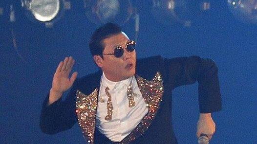 Gangnam Style: Rapper Psy in Aktion