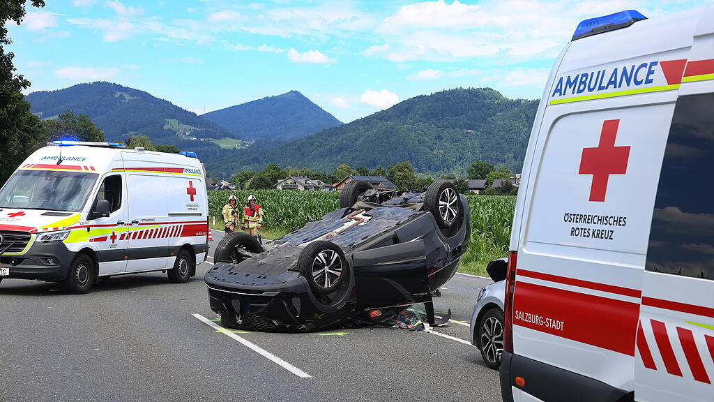 Sechs Verletzte bei Crash auf Alpenstraße II