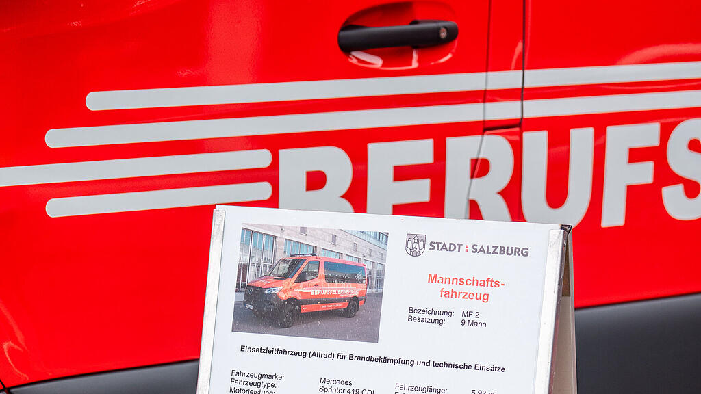 Tag der Offenen Tür bei der Berufsfeuerwehr Salzburg