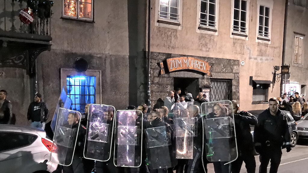 Einsatz Rudolfskai, Salzburg