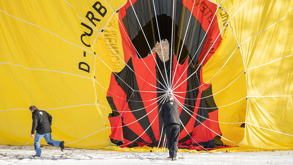 Ballon Notlandung Salzburg Süd