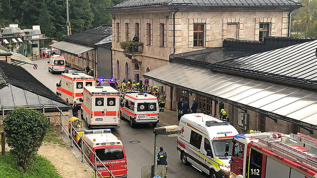 Explosion Salzbergwerk Berchtesgaden