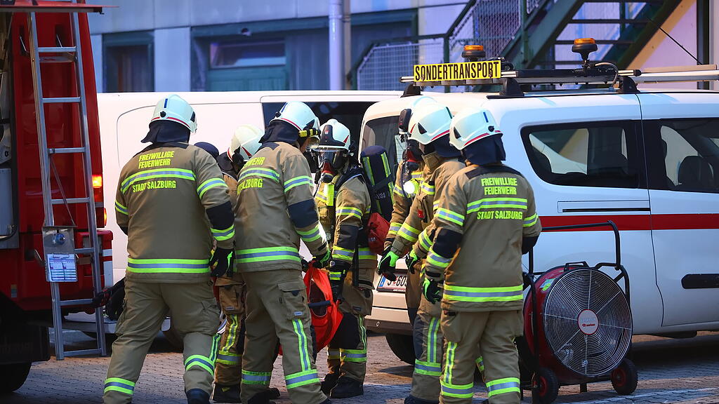 Herbstübung Freiwillige Feuerwehr Stadt Salzburg
