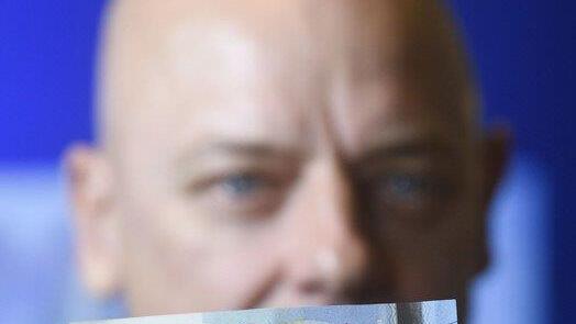 Der neue 20-Euro-Schein wird vorgestellt