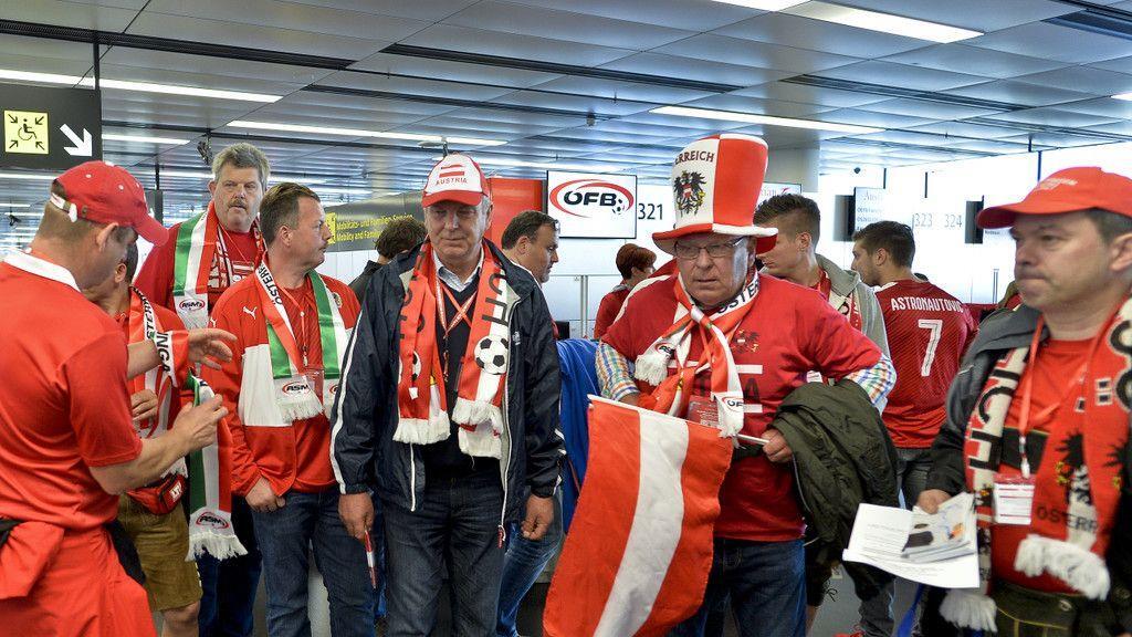 ÖFB-Fans fliegen zur Fußball-EM nach Bourdeaux