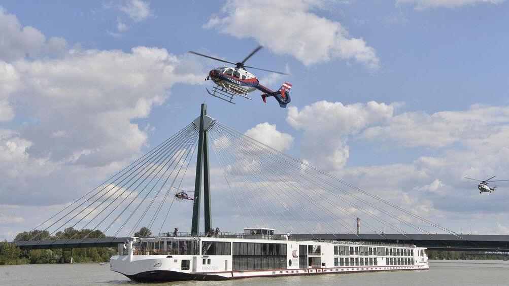 Terrorübung auf der Donau