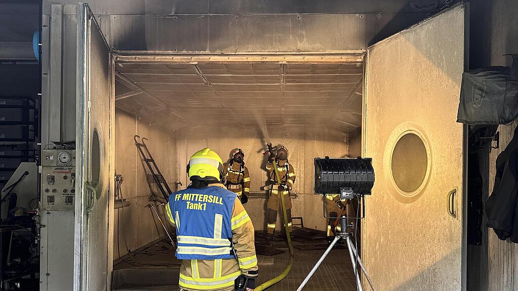 Werkstattbrand Mittersill
