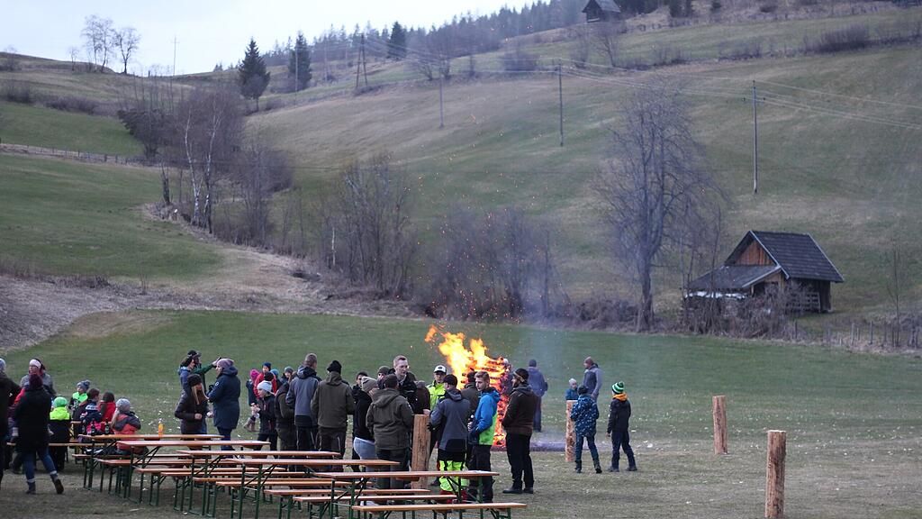 Osterfeuer Thomatal