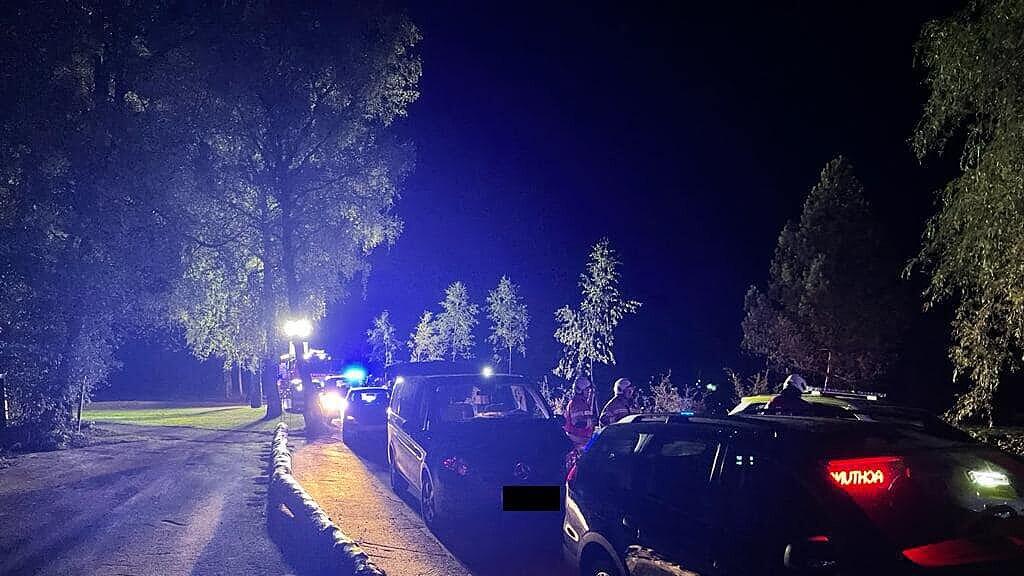 Henndorf Pkw gegen Moped