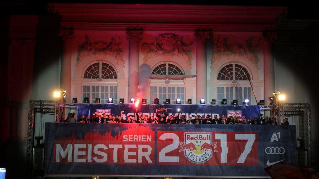 Meisterfeier von Red Bull Salzburg II