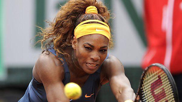 Serena Williams gab nur ein Game ab