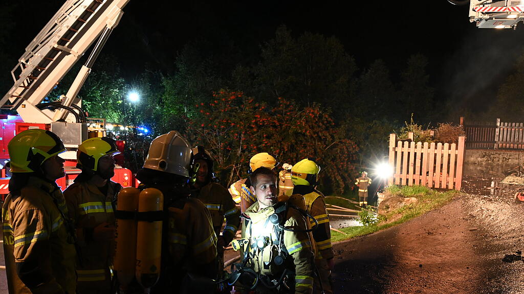 Großbrand Bauernhof Großarl