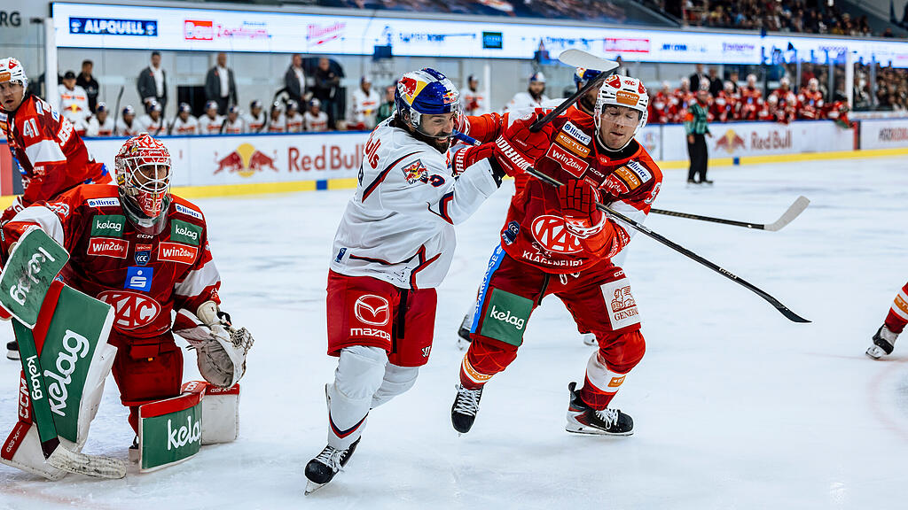 ICE Hockey League : EC Red Bull Salzburg gegen KAC