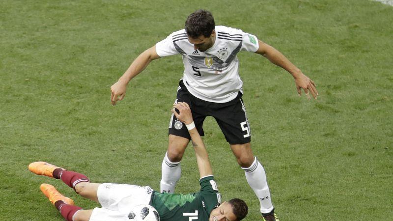 Fußball-WM: Deutschland - Mexiko 0:1