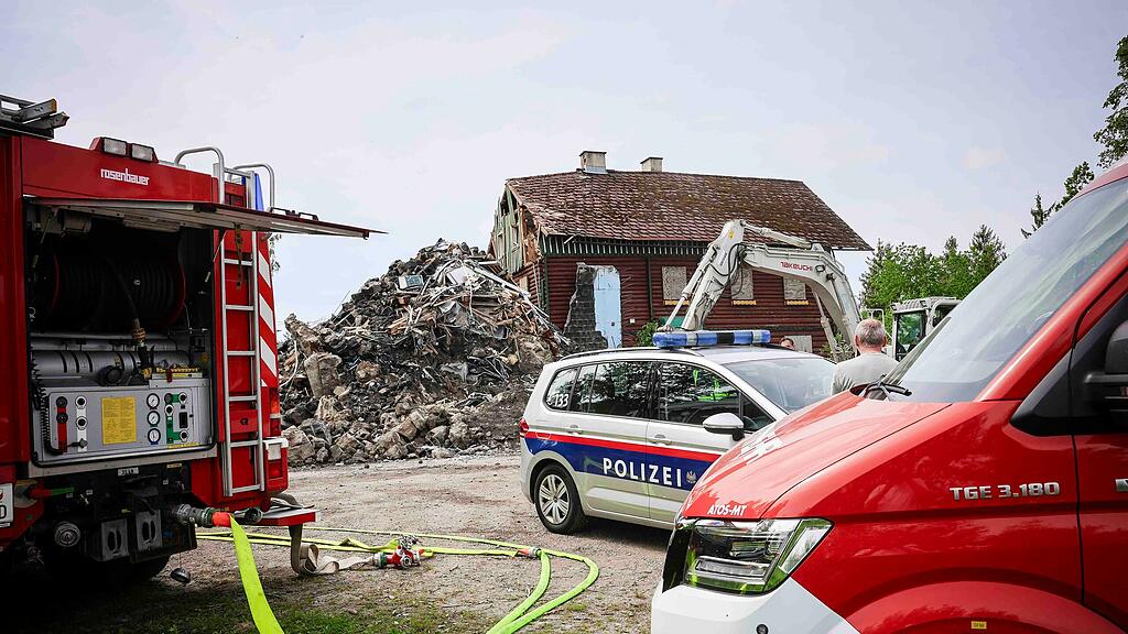 Aussichtsturm in OÖ eingestürzt