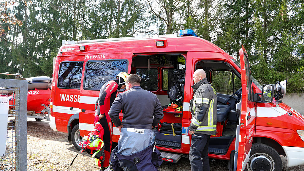 eisschwimmer gerettet salzachsee