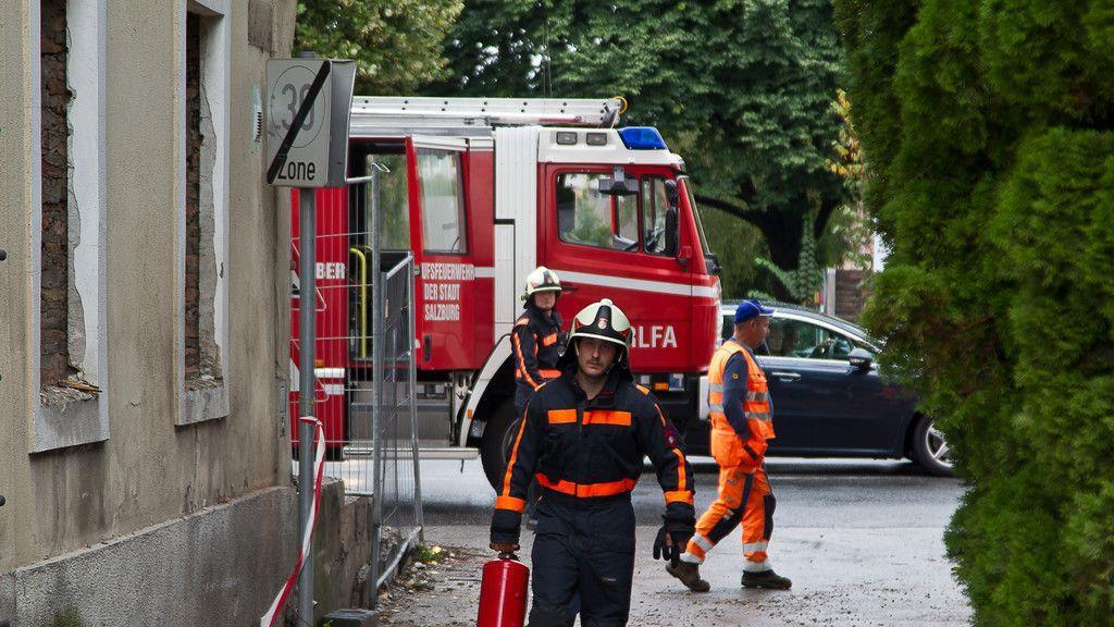 Gasaustritt in Lehen