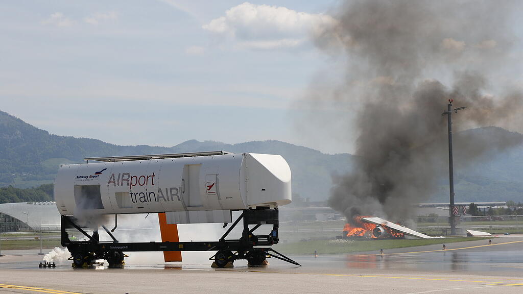 EInsatzübung, Salzburg Airport