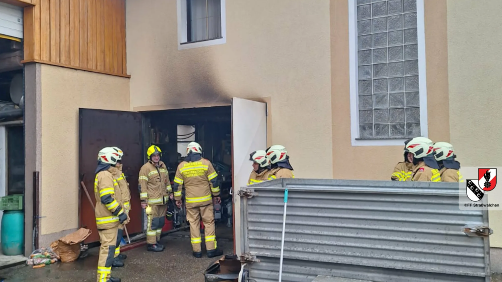 Garagenbrand Straßwalchen