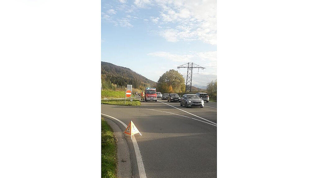 Unfall B156