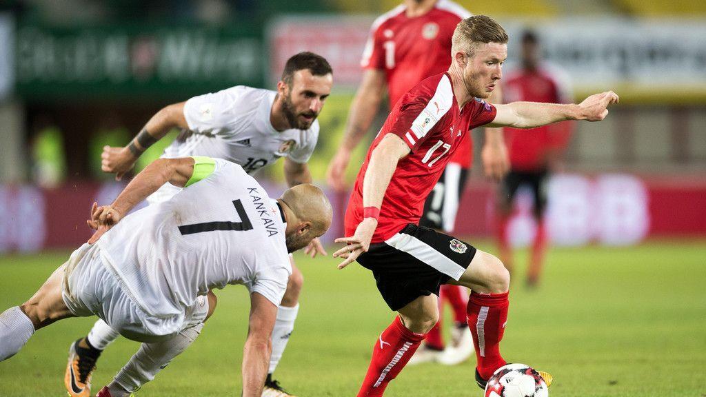 WM-Quali: Österreich vs. Georgien 1:1 (0:1)