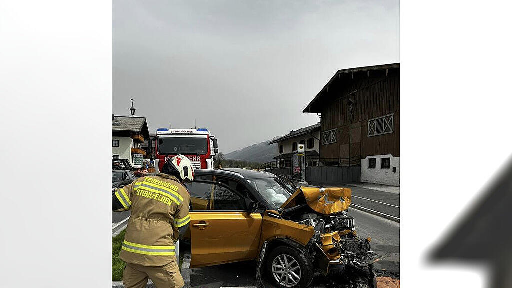 Verkehrsunfall in Stuhlfelden